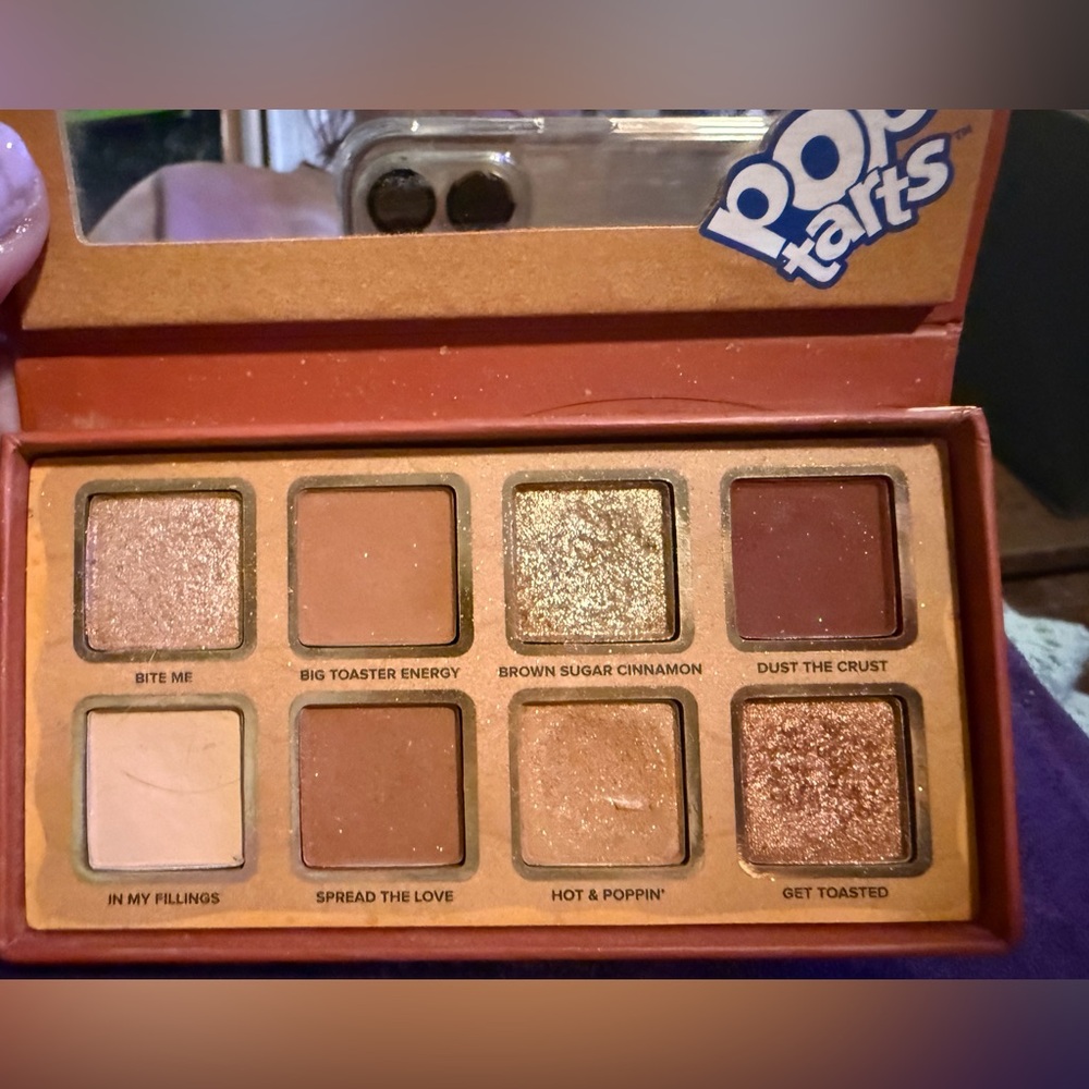 TOO FACED Bite size pop tarts cinnamon sugar brown eyeshadow pigment eyes - Picture 3 of 7